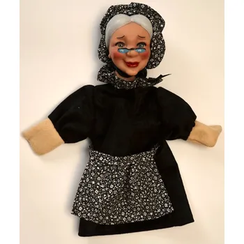 maňásek Maňásek na ruku - Babička s vinylovou hlavičkou (BW Original Dolls - Babička)