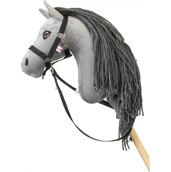 Hobby horsing Ohlávka s otěží Černá - Hříbě (Hobby horsing )