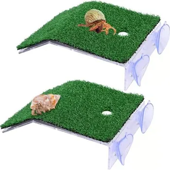 Teraristika 2dílná plošina na trávník pro kraba