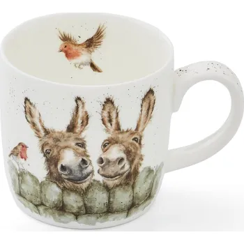 Wrendale porcelánový hrnek Hee Haw Donkey s oslíkem 0,31l