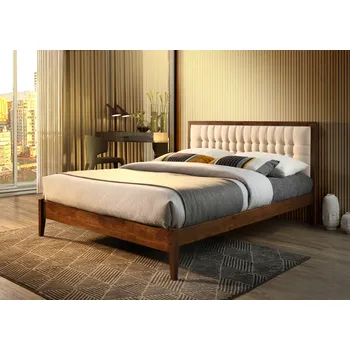 Postel VerDesign TERRA KING 180 manželská postel, ořech