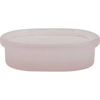 Mýdlenka SPIRELLA Spirella mýdlenka YOKO, růžová, sklo, 10.20403