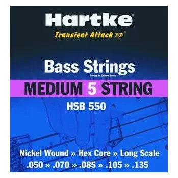 Struna pro kytaru a smyčcový nástroj HSB 550 - Struny na baskytaru