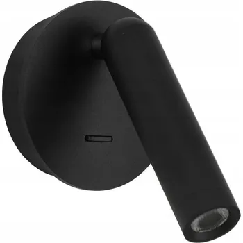 Nástěnné svítidlo Nástěnné svítidlo Italux černé s integrovaným LED zdrojem 2,5 W