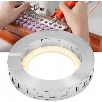 IP kamera PONIKLOVANÁ PÁSKA ŽEBŘÍK 2P PRO SVAŘOVÁNÍ ČLÁNKŮ BATERIÍ 25,5MM X 0,15MM