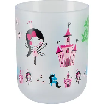 Držák na kartáček SPIRELLA Spirella dětský kelímek na kartáčky FAIRY, víly, PVC, 10.20060