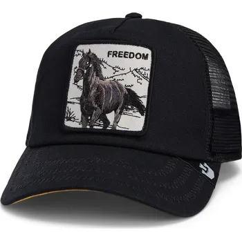 Kšiltovka kšiltovka Goorin Bros. Run Wild Trucker - Black one size