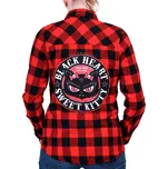 Dámská Košile BLACK HEART Kitty Barva: Červená, Velikost: XL