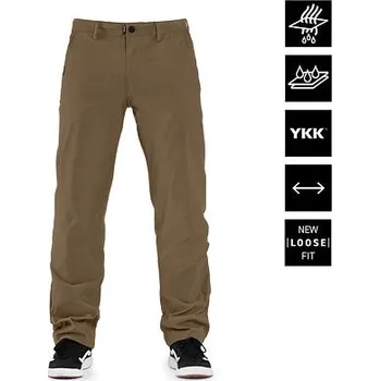 Pánské kalhoty Vodoodpudivé strečové kalhoty Reverb Loose - desert velikost 36