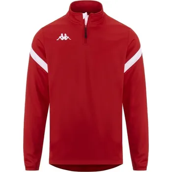 Pánské oblečení KAPPA4SOCCER DOLVOLE mikina červená XL