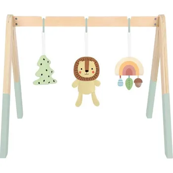 Hrazdička Tooky Toy Baby Gym 60 x 48 x 54 cm lesní kamarádi