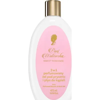 Koupelová kosmetika Pani Walewska Sweet Romance krémový sprchový gel a gel do koupele 475 ml