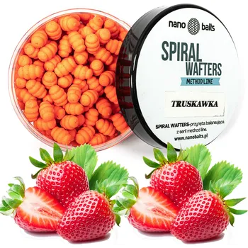 Boilies Method Line Wafters Dumbells JAHODA 8mm 80ml NANO BAITS