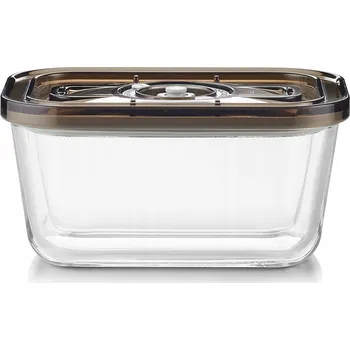 Dóza na potraviny CASO VacuBoxx Eco M - Skleněná vakuová dóza, 800 ml, BPA FREE