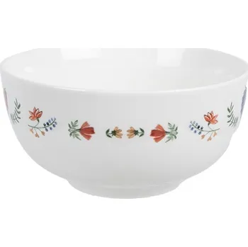 Miska s kohoutkem a slepičkou Chicken and Rooster - Ø 14*7 cm / 500 ml