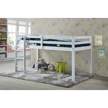 Dětská postel VerDesign Patrová postel BRONY 90, bílá