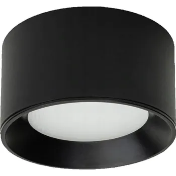 Stropní svítidlo přisazené Italux 8 W integrovaný LED zdroj 11,5 cm černé