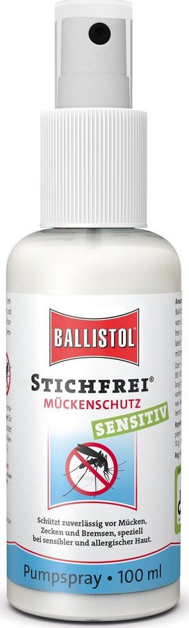 Ballistol Repelent Sensitive – bez DEET pro alergiky – 100 ml