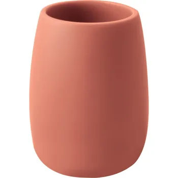 Držák na kartáček SPIRELLA Spirella kelímek na kartáčky SVEN, starorůžový, polyresin, 10.21854