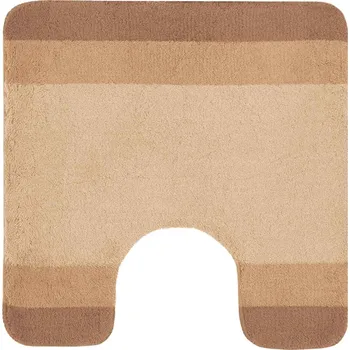 Sada koupelnových doplňků SPIRELLA Spirella koupelnová WC předložka BALANCE, béžová, polyester, 55 x 55 cm, 10.09235