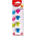 Kulaté magnety Maped - průměr 22 mm - mix barev, 4 ks,rychlé dodání