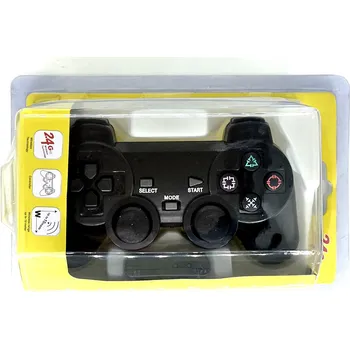 Hra pro starou konzoli PSko Bezdrátový Ovladač pro PS2 + krabička, Černý 16259