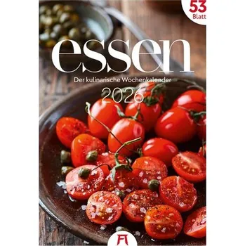 Essen Wochenkalender 2026 - Ackermann Kunstverlag
