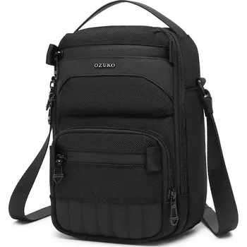 Ozuko crossbody taška přes rameno Castries Černá 5L