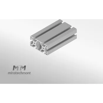 Stavební profil Konstrukční modulární hliníkový profil 30x60L I6 Drážka: I8, délka: 1000mm