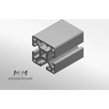 Stavební profil Konstrukční modulární hliníkový profil 40x40 1N Drážka: I8, délka: 1000mm