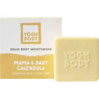 Tělové mléko YOGH SOAP Přírodní tuhý hydratační tělový olej pro maminky a miminka s měsíčkem lékařským 100 g