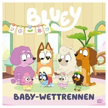 První čtění BLUEY - Baby Wettrennen - Heeler, Bluey
