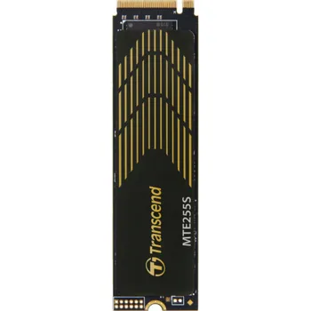 SSD disk TRANSCEND MTE255S 2TB SSD disk M.2 2280, PCIe Gen4x4, NVMe, 3D NAND, DRAM-less, 7400MB/s R, 6500MB/s W