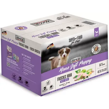 Krmivo pro psa MACS Dog SOFT kuřecí pro stěňata 2x12kg (chov.bal.6x4kg)+1x masíčka Perrito+DOPRAVA ZDARMA (+ SLEVA PO REGISTRACI / PŘIHLÁŠENÍ!)
