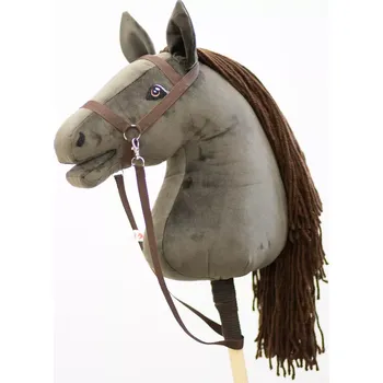 Hobby horsing Gizmo - Tmavě hnědá hříva - Dospělý kůň (Hobby horsing )