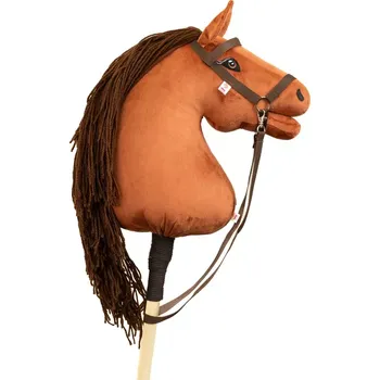 Hobby horsing Terra - Tmavě hnědá hříva - Dospělý kůň (Hobby horsing )