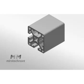Stavební profil Konstrukční modulární hliníkový profil 40x40 2Z N-2N90 Drážka: I8, délka: 2000mm