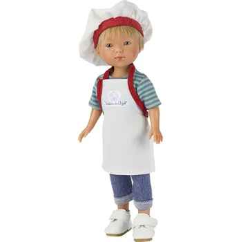 Panenka Realistická panenka chlapeček Nylo jako kuchař od firmy Vestida de Azul - 1 (Nylo - 28 cm )