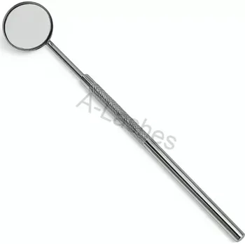 Umělé řasy Nerezové kosmetické zrcátko