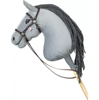 Hobby horsing Ohlávka Crystal hnědá - Mosaz - Hříbě (Hobby horsing )