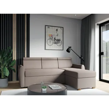 Sedací souprava Lukasz Meble Rohová pohovka Sydney I Výběr čalounení: Trinity 04 Beige, Zvolte stranu sed. soupravy: Levá strana