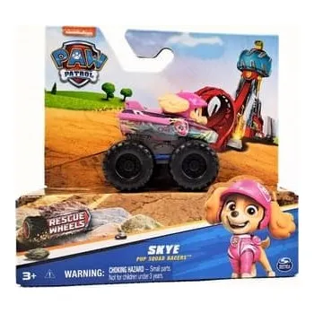 PAW PATROL FILM 2 MINI AUTÍČKA S FIGURKOU 7-šedivé letadlo Sky