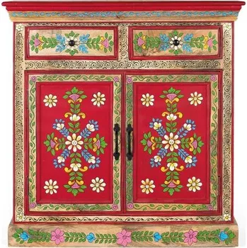 Orientální skříňka Melany 90cm - mango