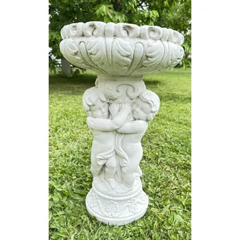 Květináč Květináč Trojčata s mísou ušpiněno