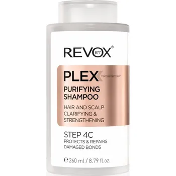 Šampon Revox B77 PLEX Purifying Shampoo. Step 4C čisticí šampon pro posílení poškozených vlasů 260 ml