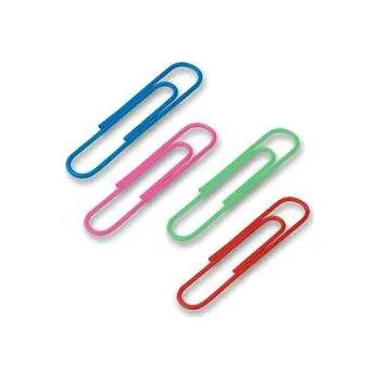 Kancelář Sponky Jumbo, 15 ks, mix barev,rychlé dodání