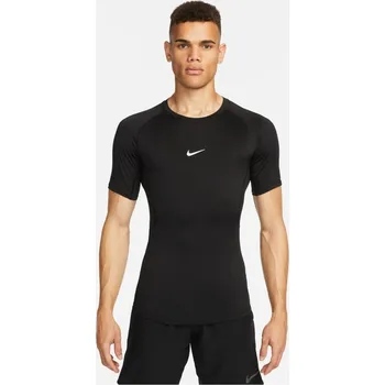 Nike Pro Men's Tight Fit Short-Sleeve Top Black L