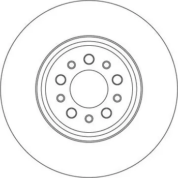Brzdový kotouč Brzdový kotouč TRW DF3969S