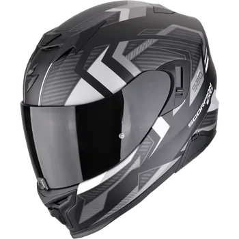Helma na motorku Scorpion exo-520 evo air sensus matná černo/stříbrná m