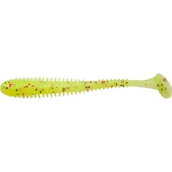 Umělá nástraha Keitech Gumová Nástraha Swing Impact 2,5", 6,5cm Chartreuse Red Flake (10ks)